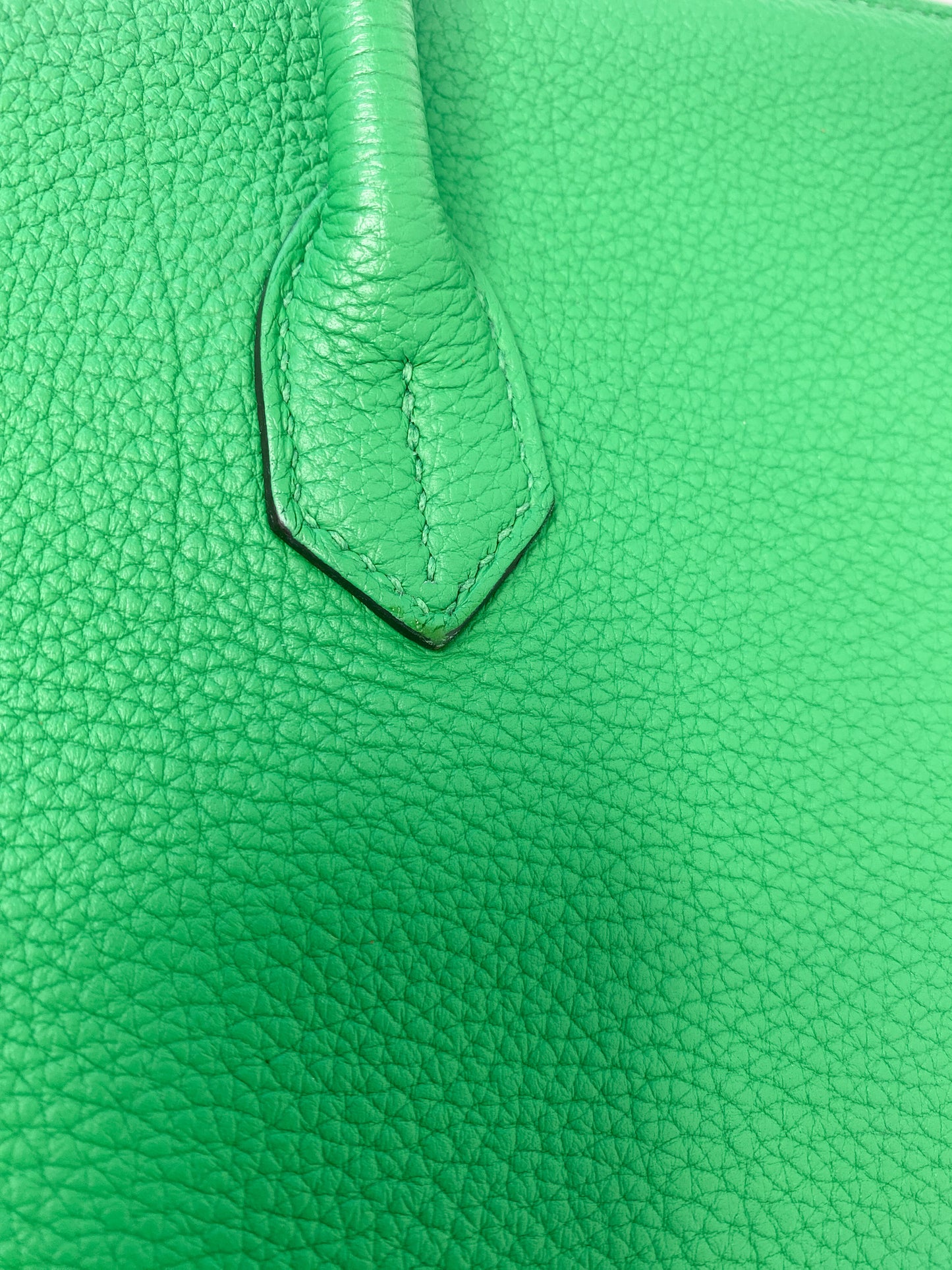 Hermes Birkin 35 Bamboo Togo GHW #R