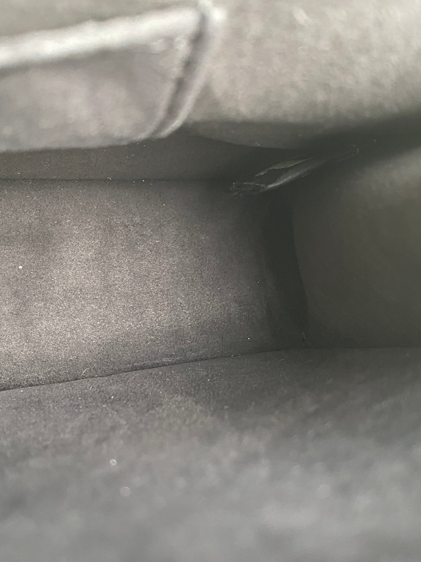 Fendi Black Khan Scalloped Medium Bag GHW