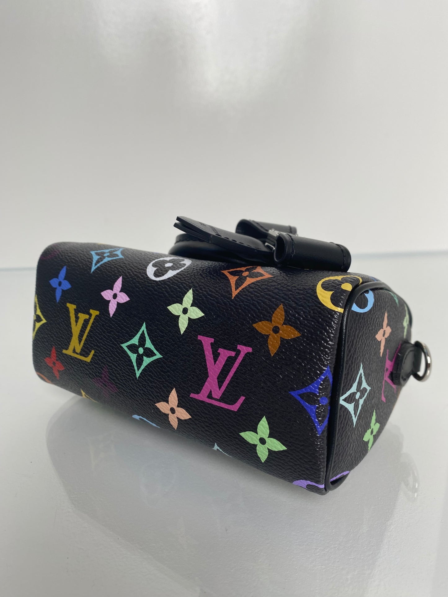 Louis Vuitton x Murakami Nano Speedy Black Monogram