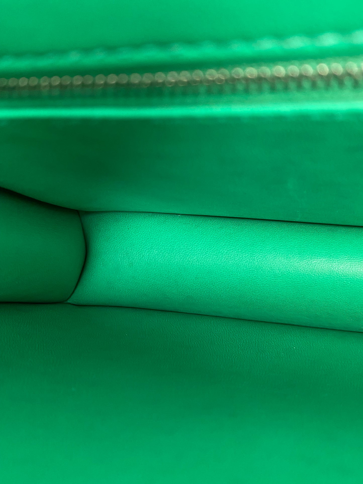 Hermes Constance 24 Bleu Paon Menthe Epsom PHW #A