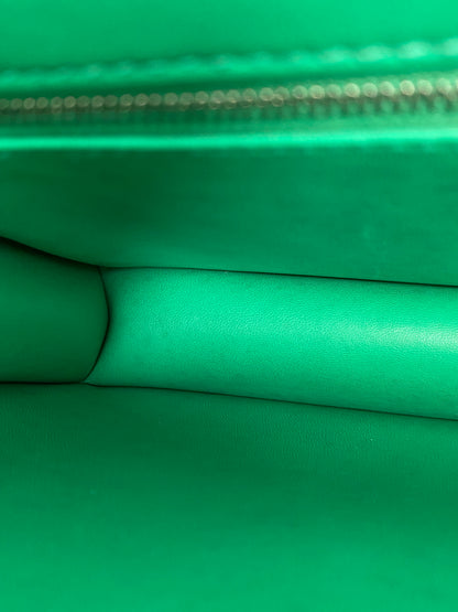 Hermes Constance 24 Bleu Paon Menthe Epsom PHW #A