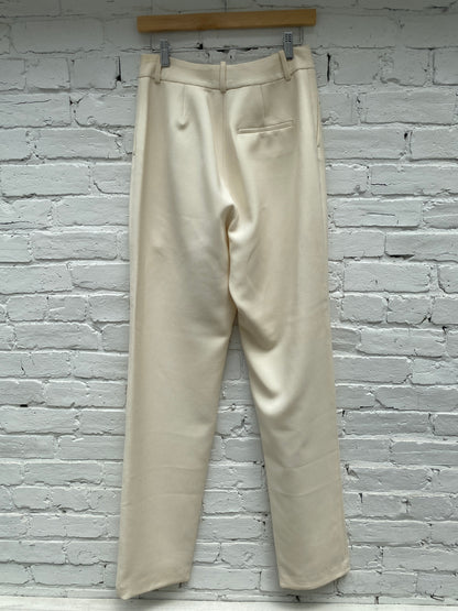 Area Cream Crystal Claw Pants, 8