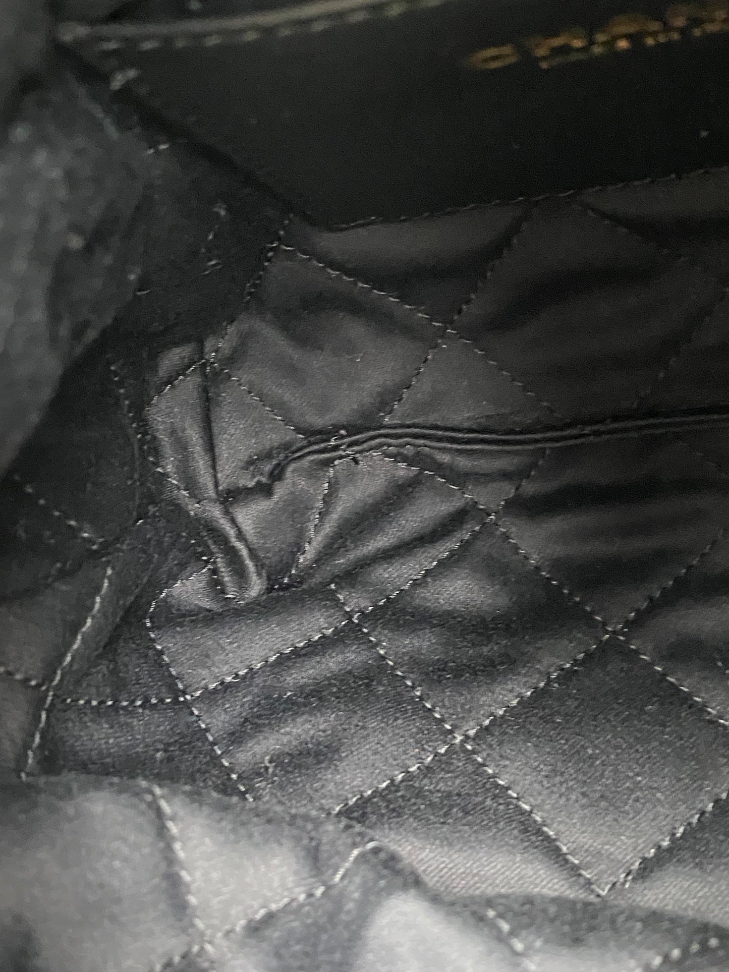 Chanel 22 Mini Black/White Tweed Camellia Bag GHW