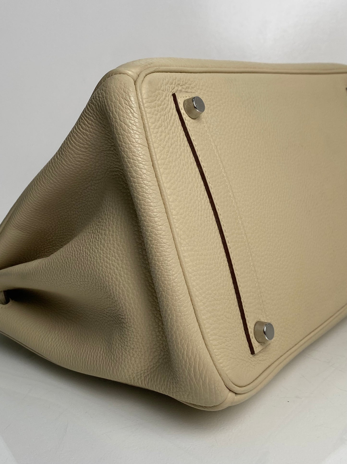 Hermes Birkin 35 Parchemin Togo PHW #K