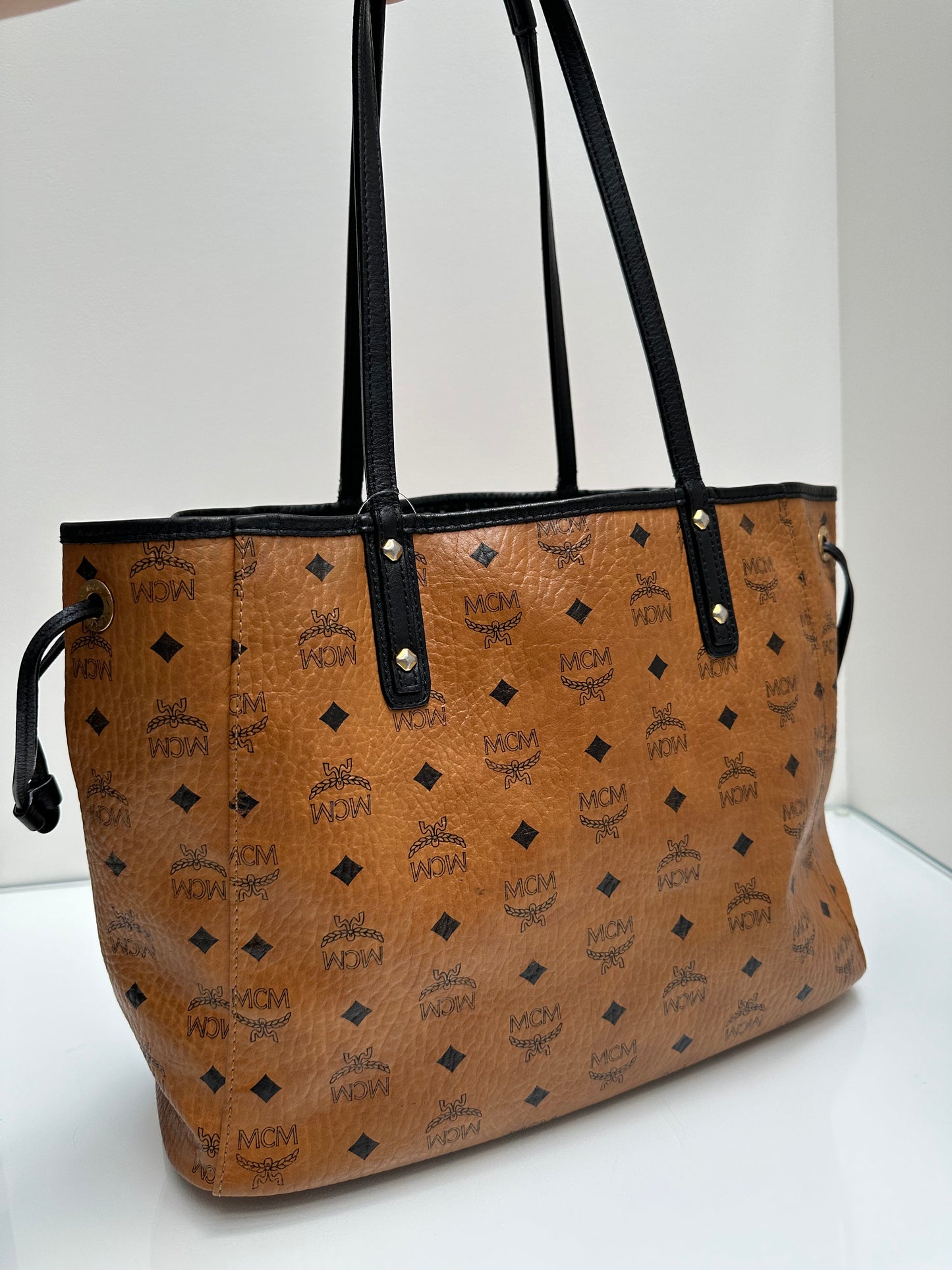 MCM Liz Reversible Shopper Tote Bag