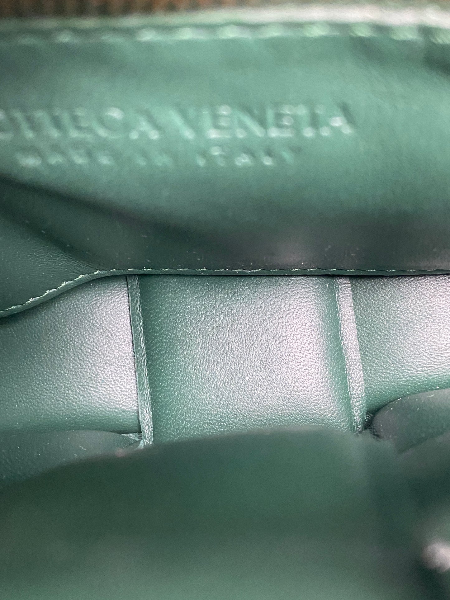 Bottega Veneta Raintree Green Padded Cassette Bag GHW
