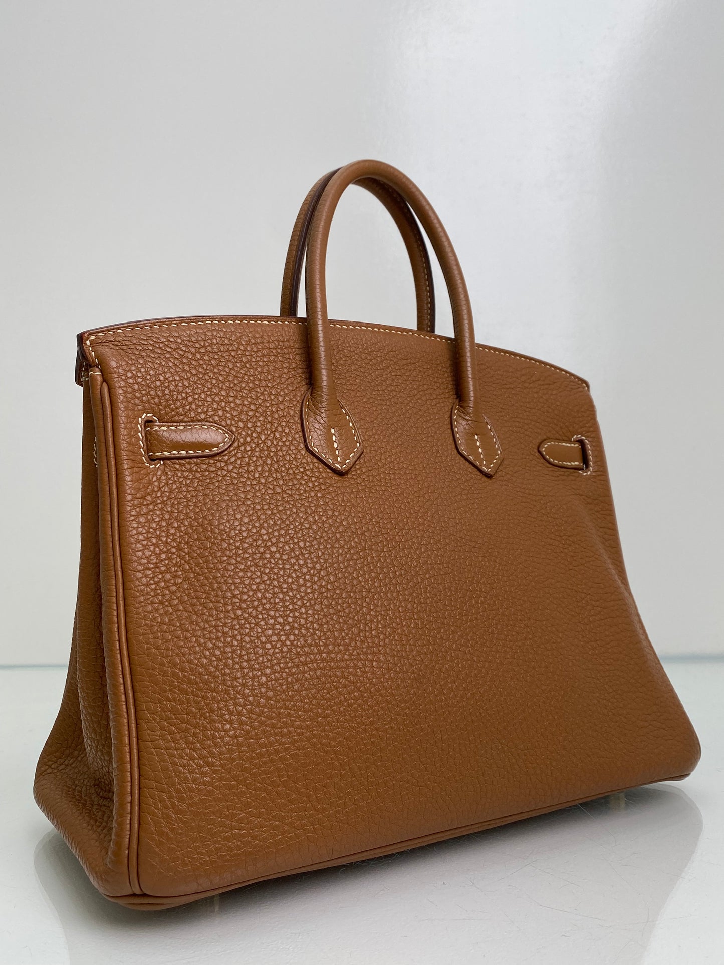Hermes Birkin 25 Gold Togo GHW #P