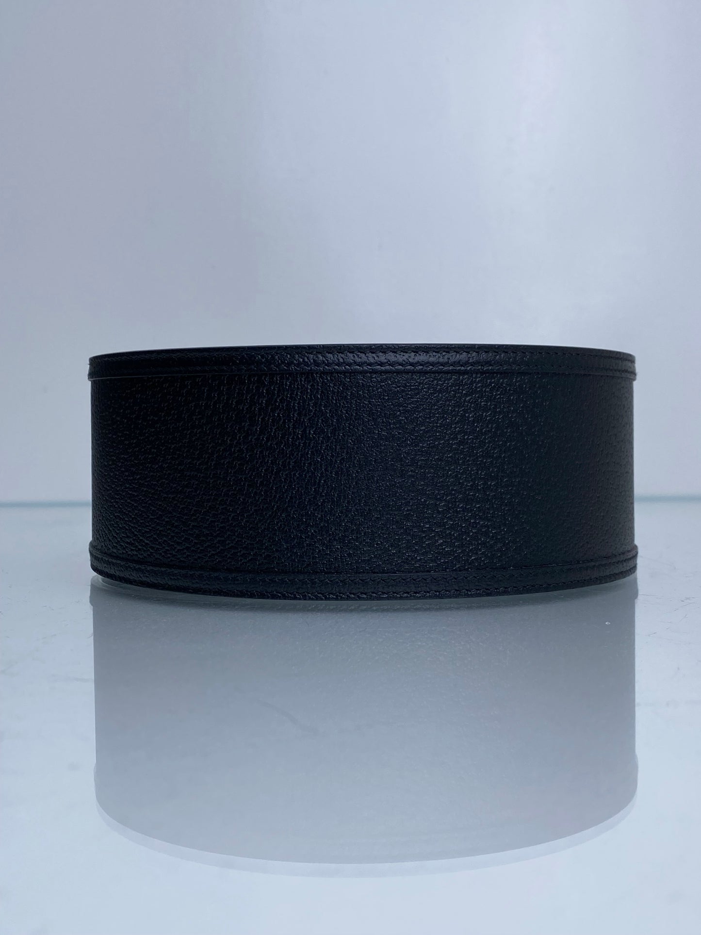 Gucci Black Marmont GG Waist Belt GHW, 95