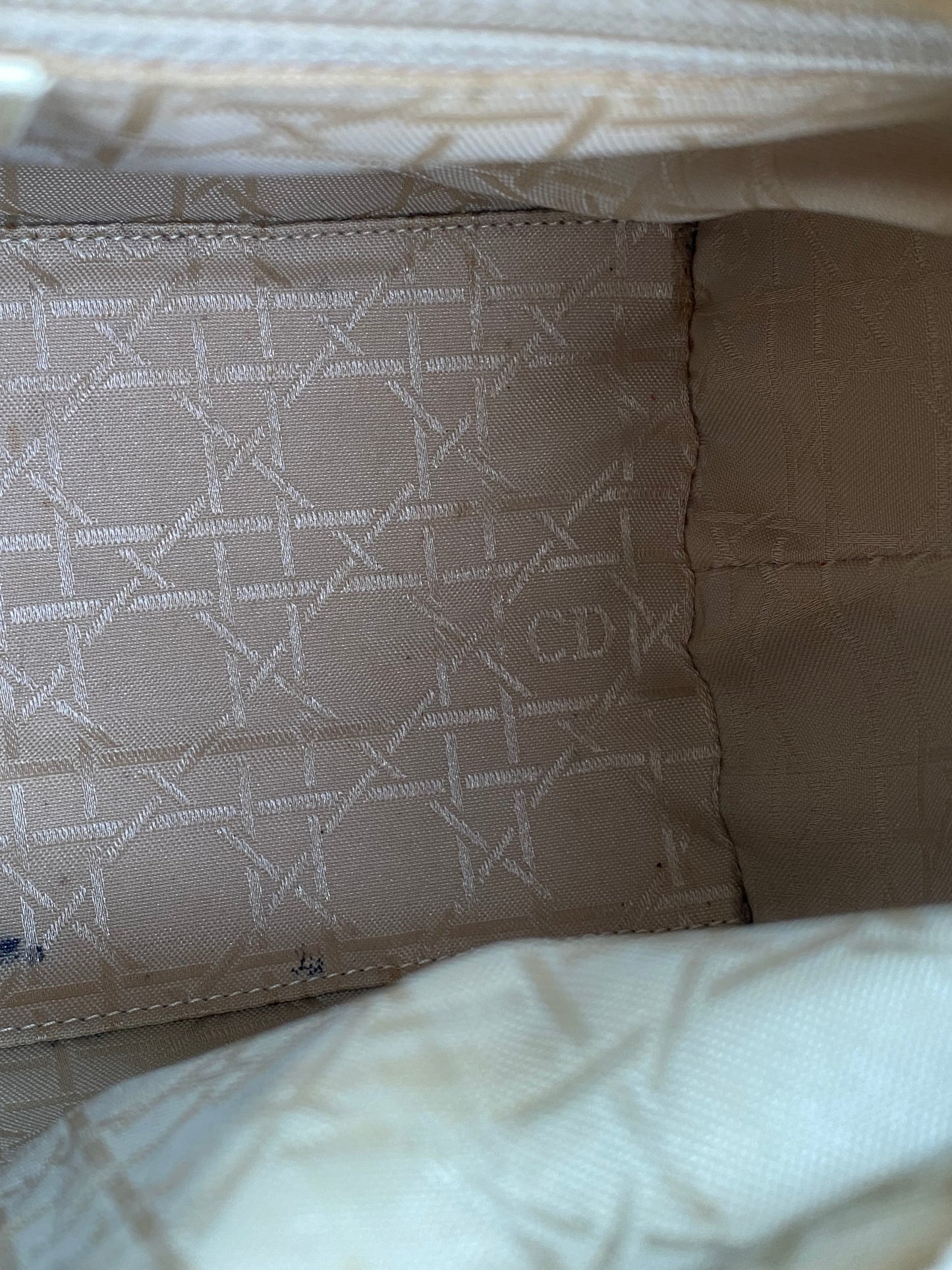 Christian Dior Lady Dior Beige Small SHW