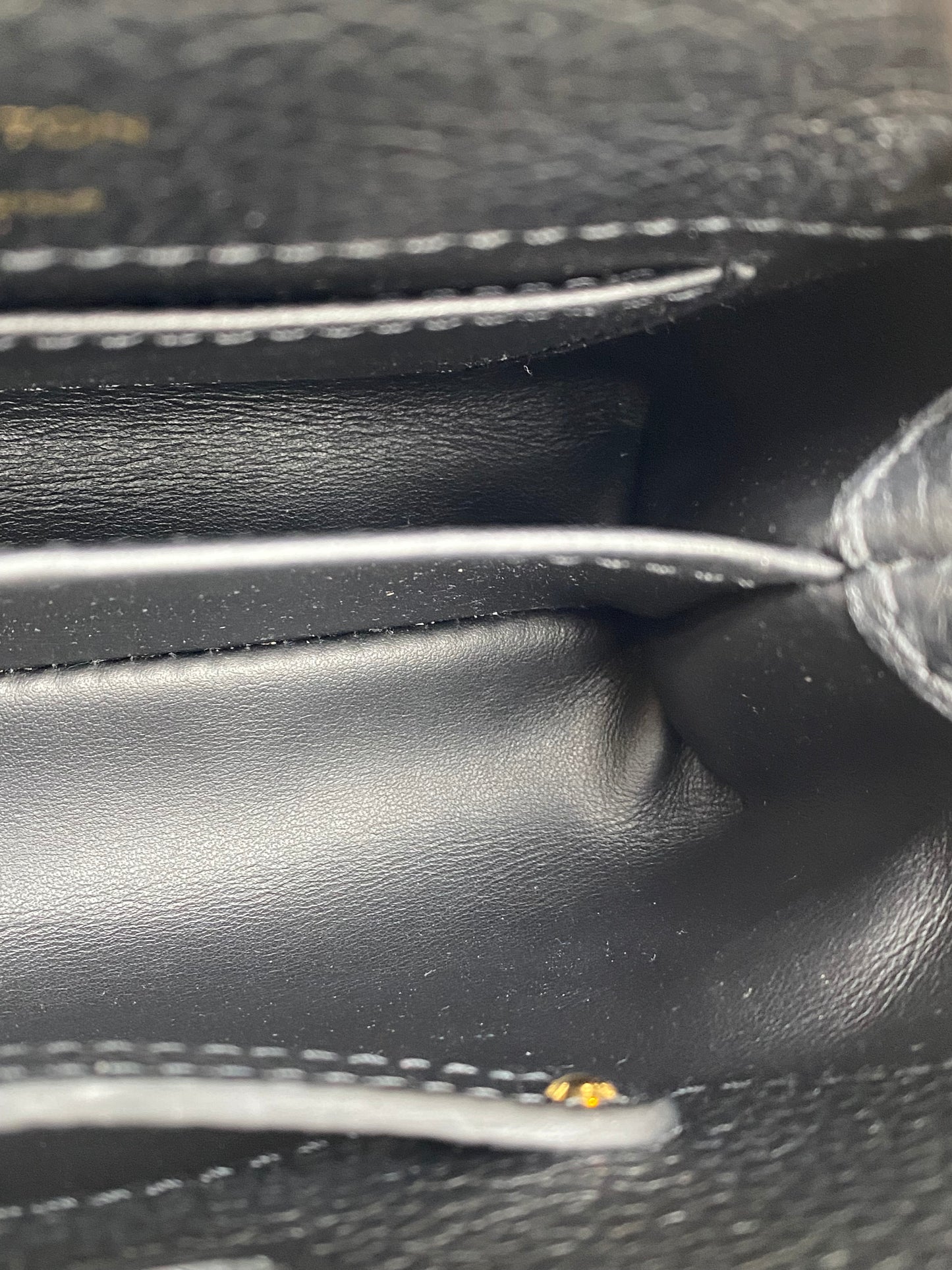 Louis Vuitton Black Mini Capucine