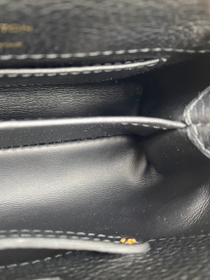 Louis Vuitton Black Mini Capucines Bag GHW