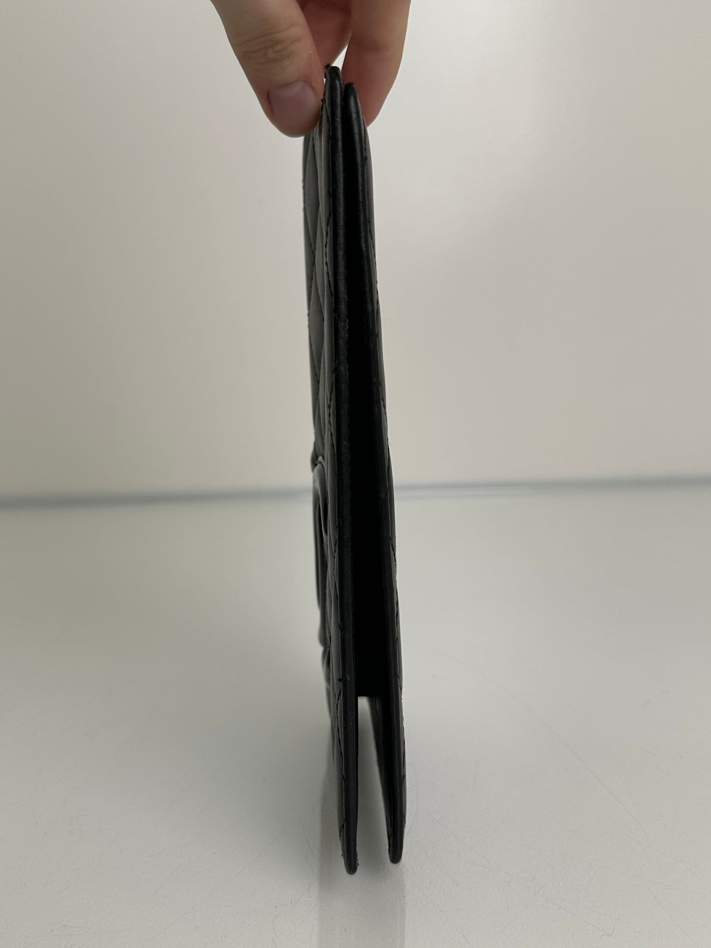 Chanel Black Quilted Calfskin Agenda Cover