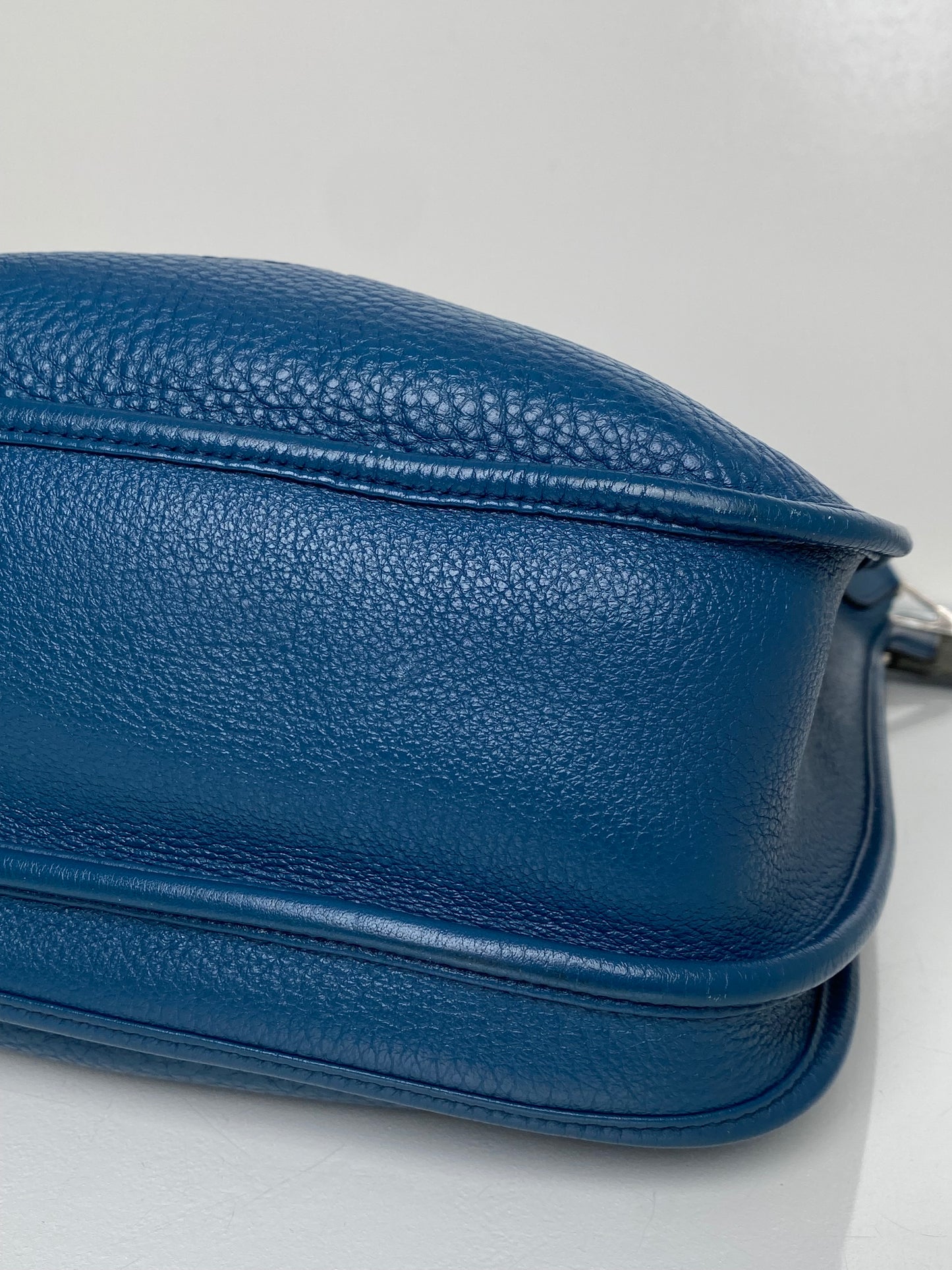 Hermes Evelyne GM Bleu Clemence PHW