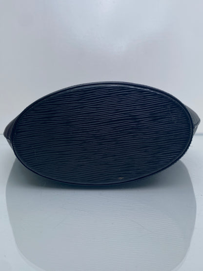 Louis Vuitton Black Epi Bucket Tote Bag