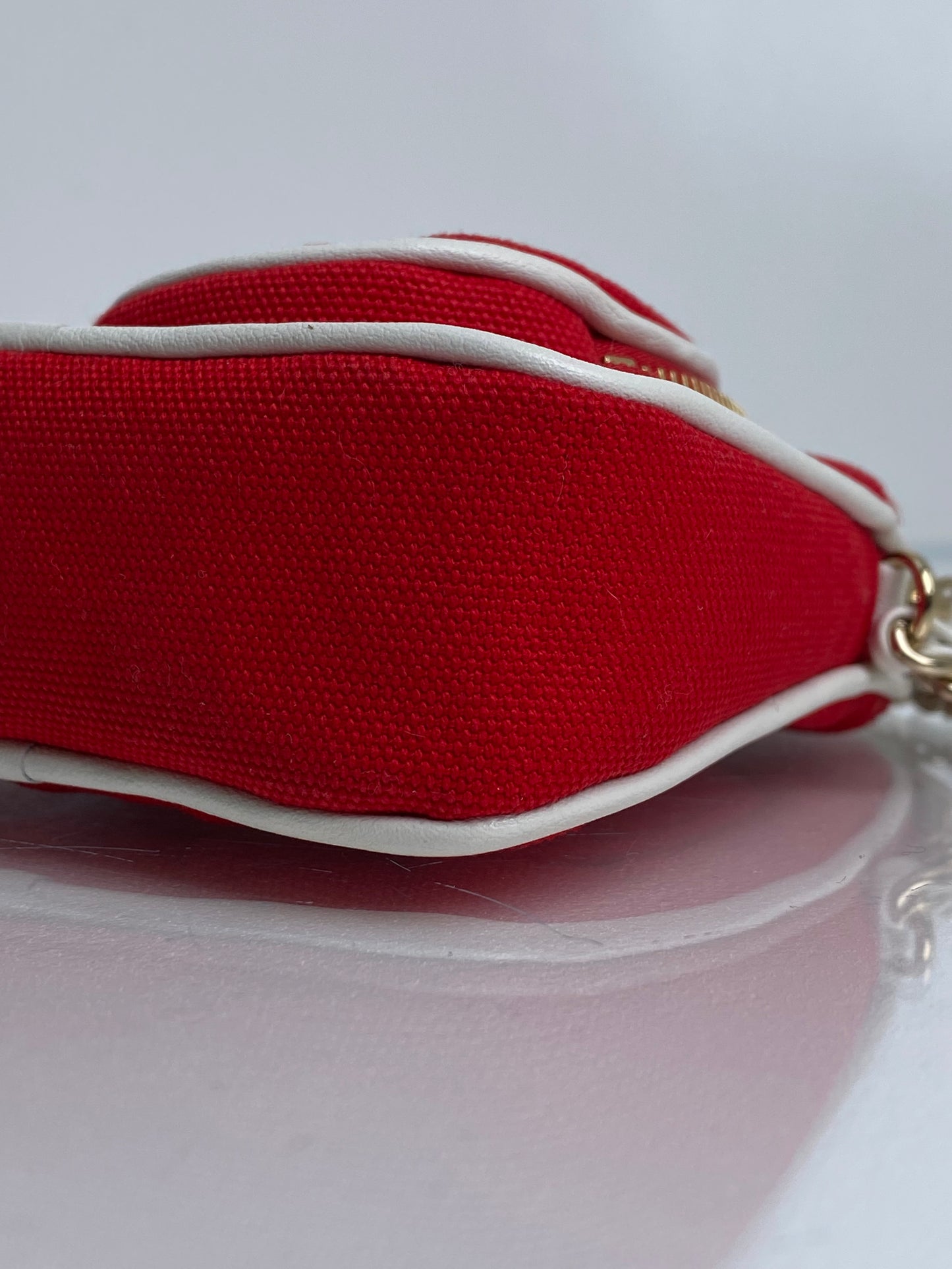 Chanel Tennis Red Mini Chain w/ Mirror GHW