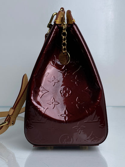 Louis Vuitton Rouge Fauviste Vernis Brea MM Bag GHW