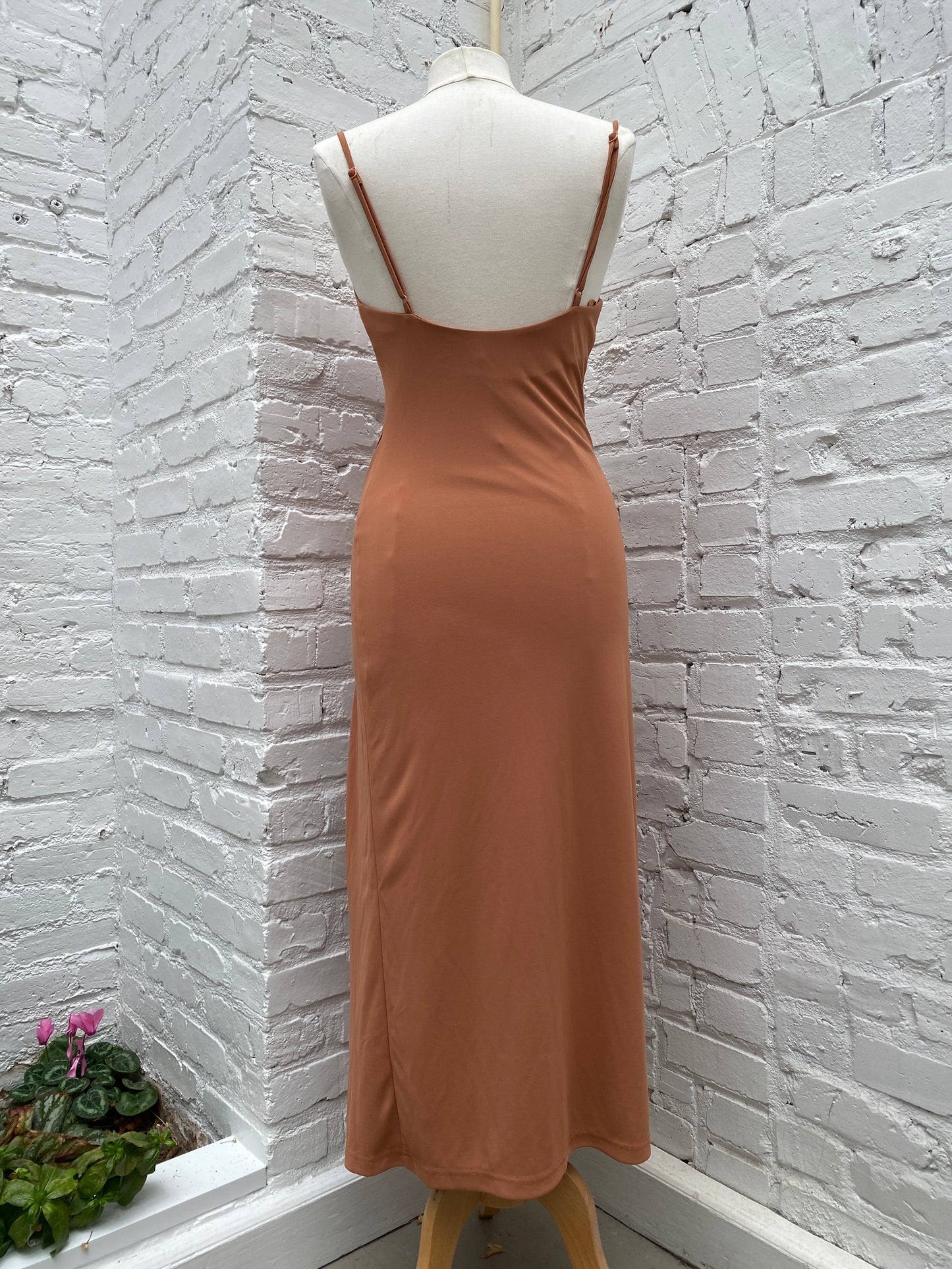 S, Finders Keepers Lena Maxi Dress Rust