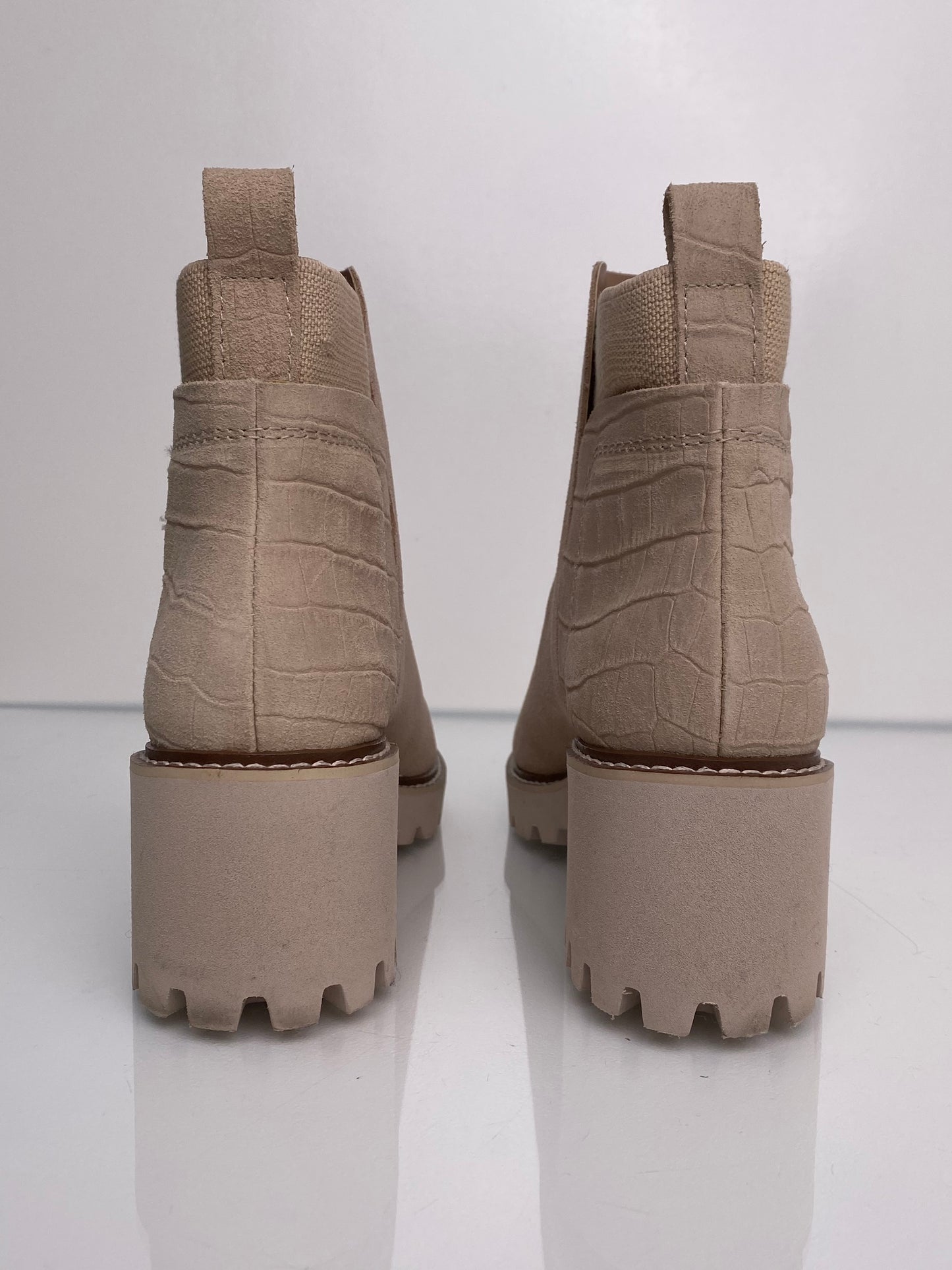 Dolce Vita Light Suede Boots, 8