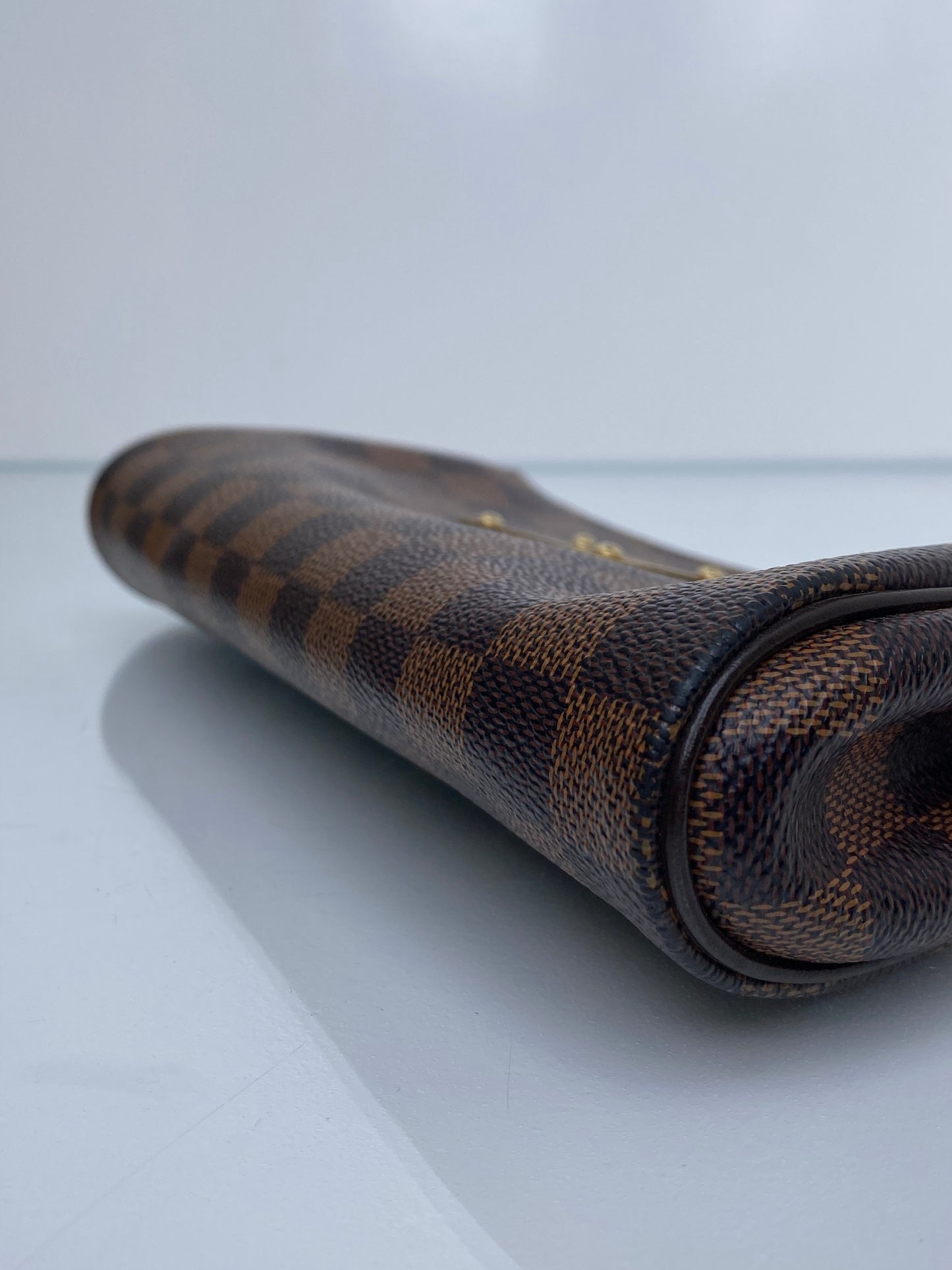 Louis Vuitton Damier Ebene Canvas Eva Bag GHW