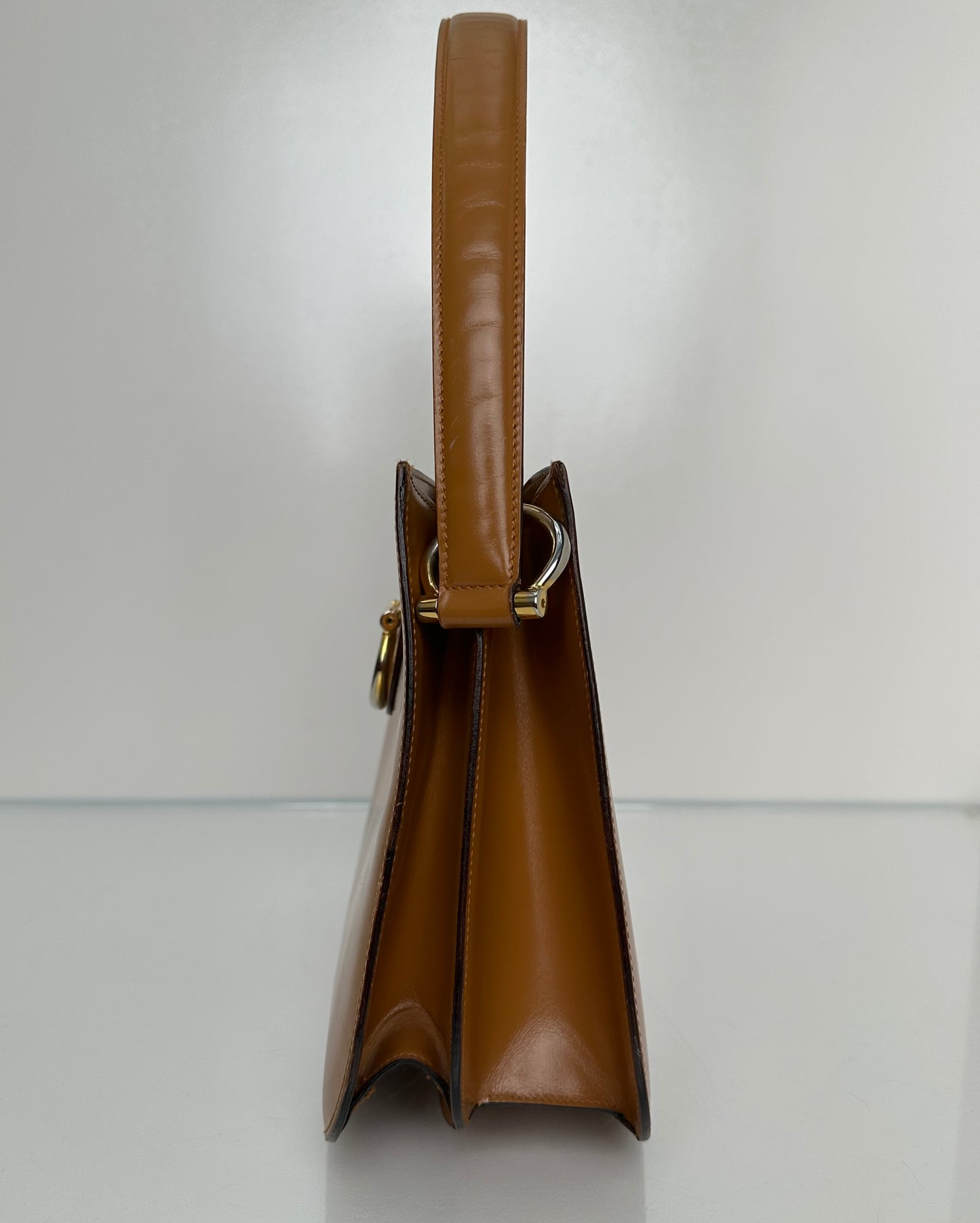 Celine Gold Calfskin Shoulder Bag GHW (As Is)