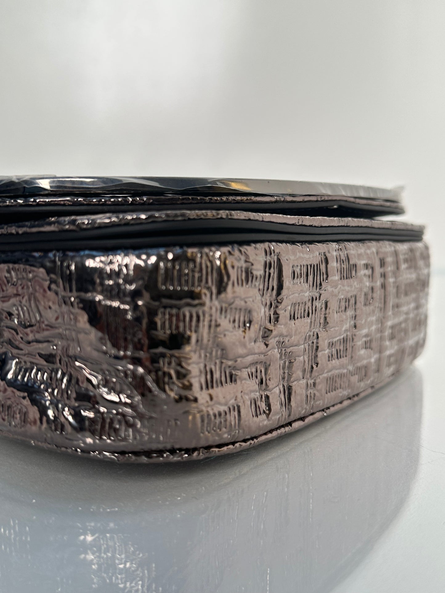 Diesel Metallic Logo Shoulder Bag SHW