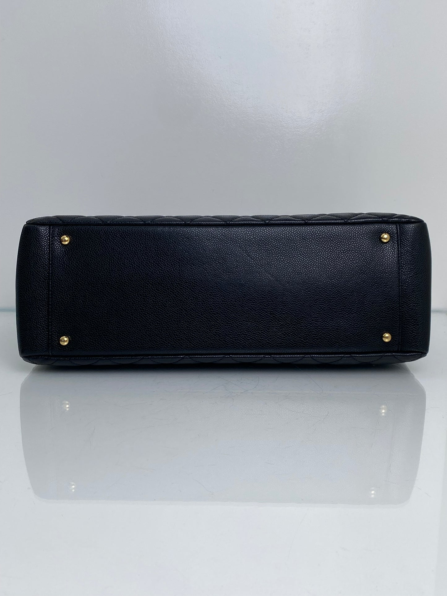 Chanel Black GST XL Caviar Bag GHW #17