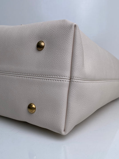 Louis Vuitton V Quartz Gris Low Key Hobo MM Bag GHW