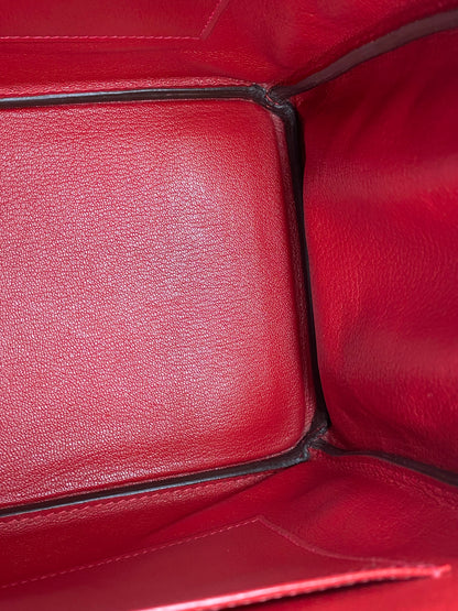 Hermes Birkin 30 Rouge Casaque Epsom GHW #A