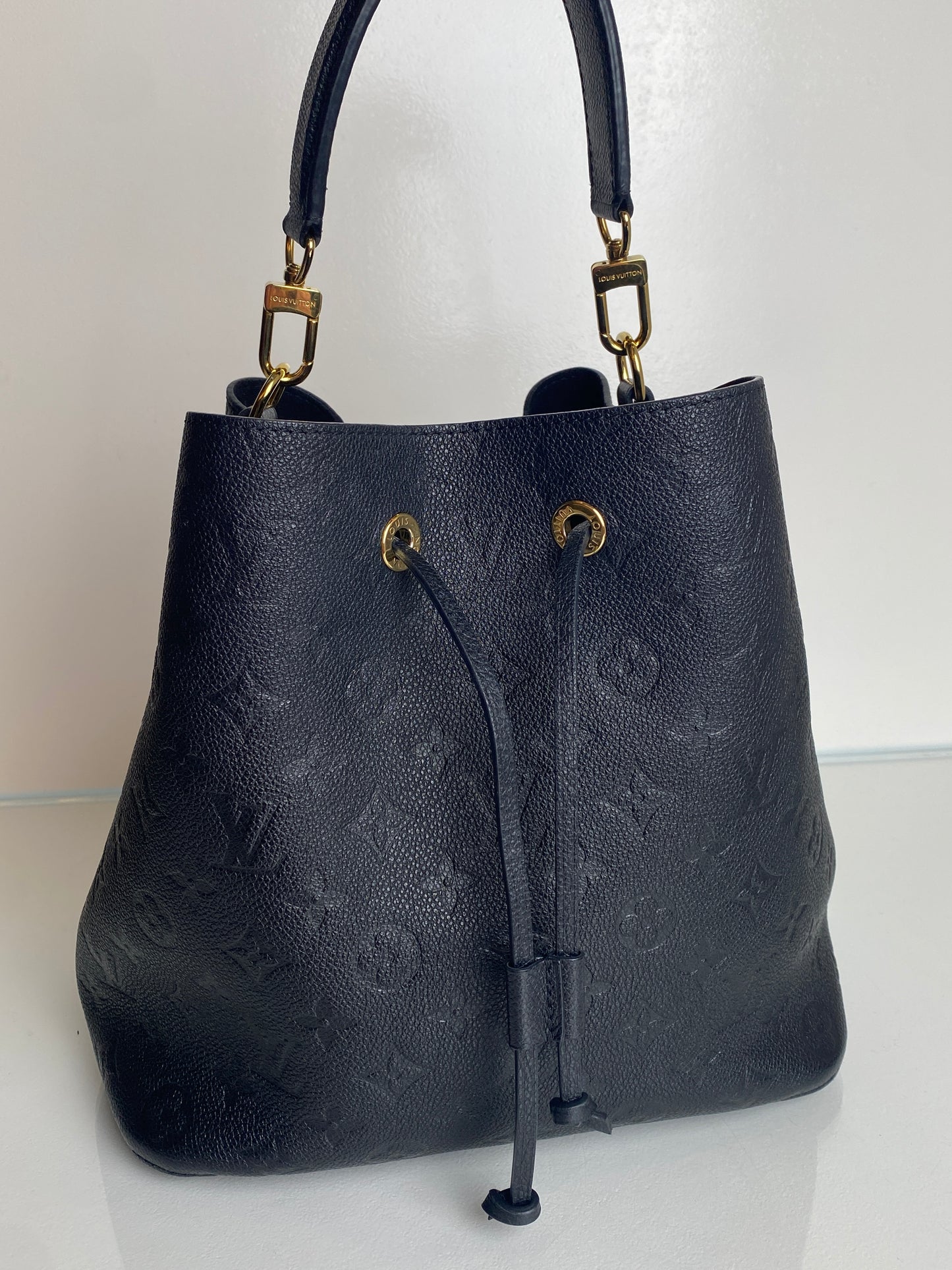 Louis Vuitton Louis Vuitton Neonoe MM Black Empriente Neonoe MM Bag GHW