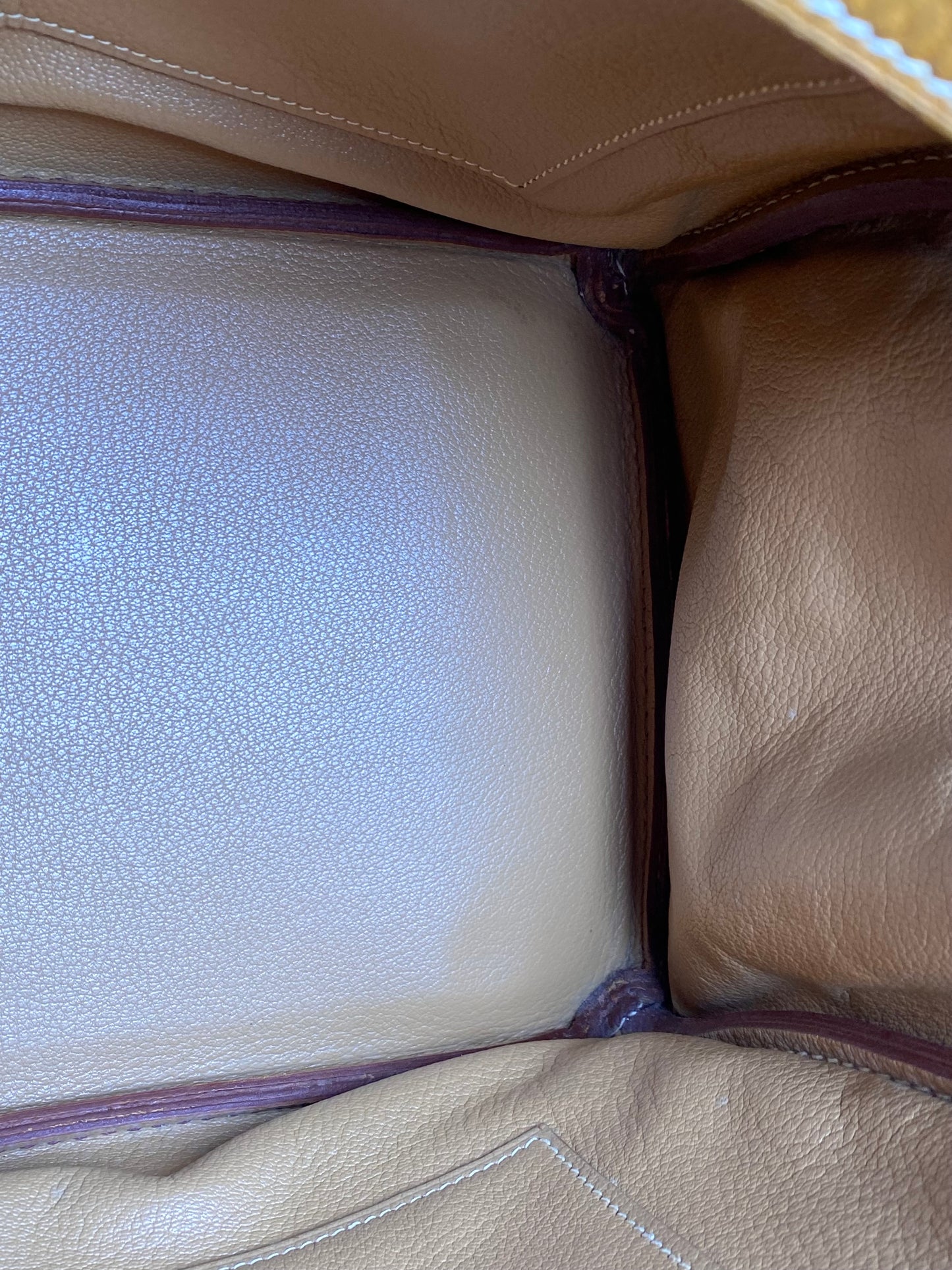 Hermes Birkin 35 Gold Ardennes GHW #B