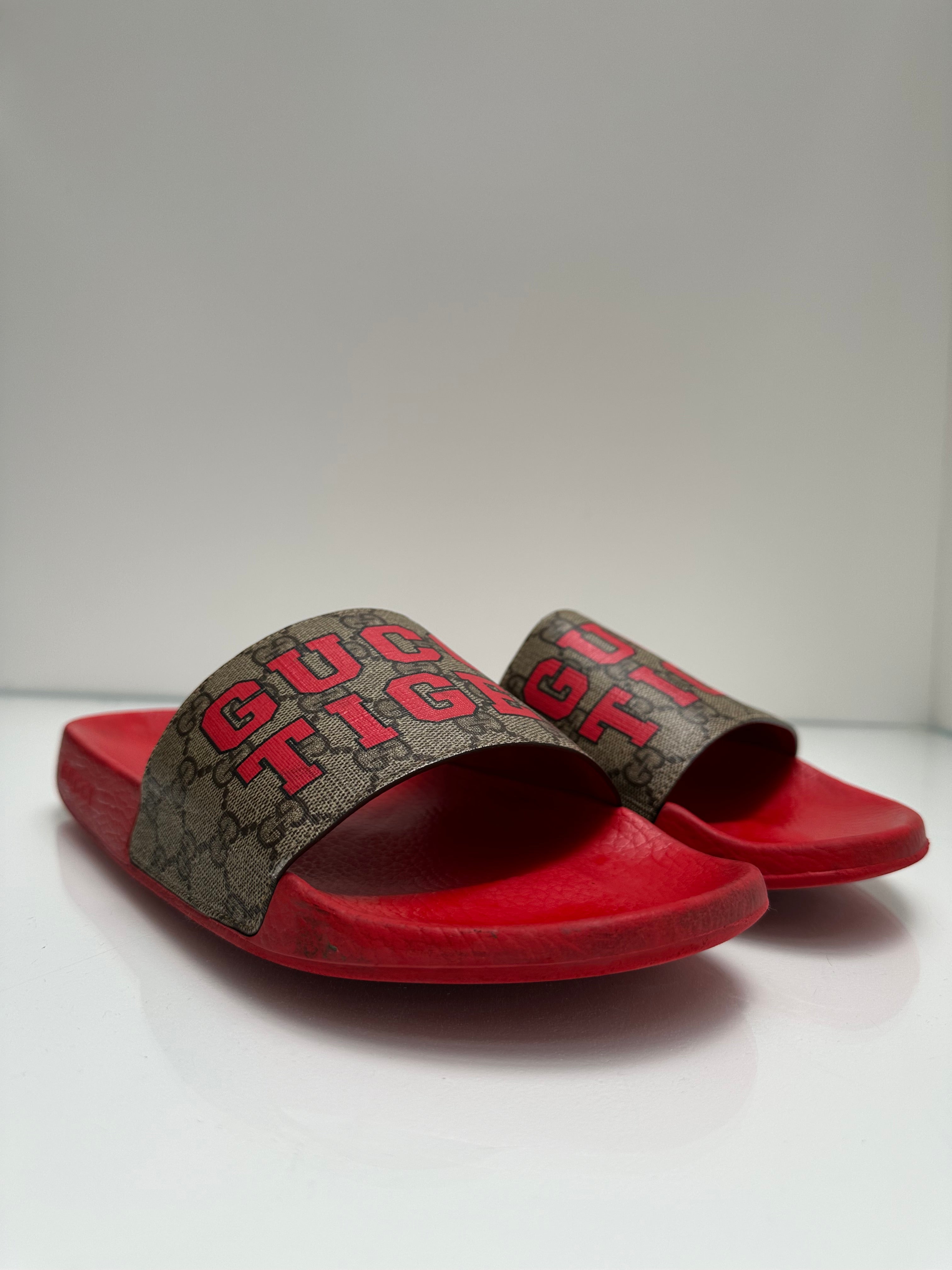 Gucci Men s Tiger Slides 12 Edwards Worm Farm