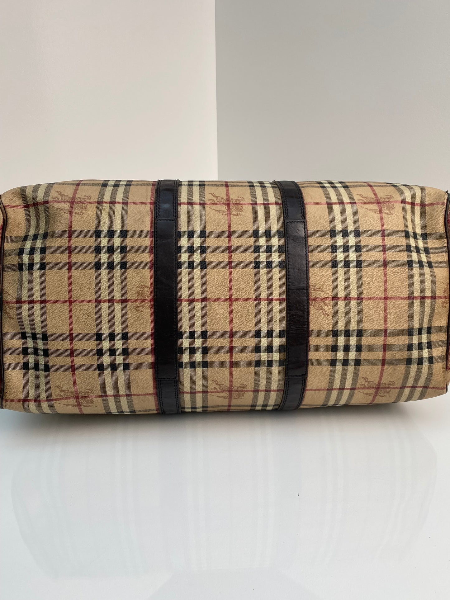 Burberry Vintage Tartan Duffle Bag (As Is)