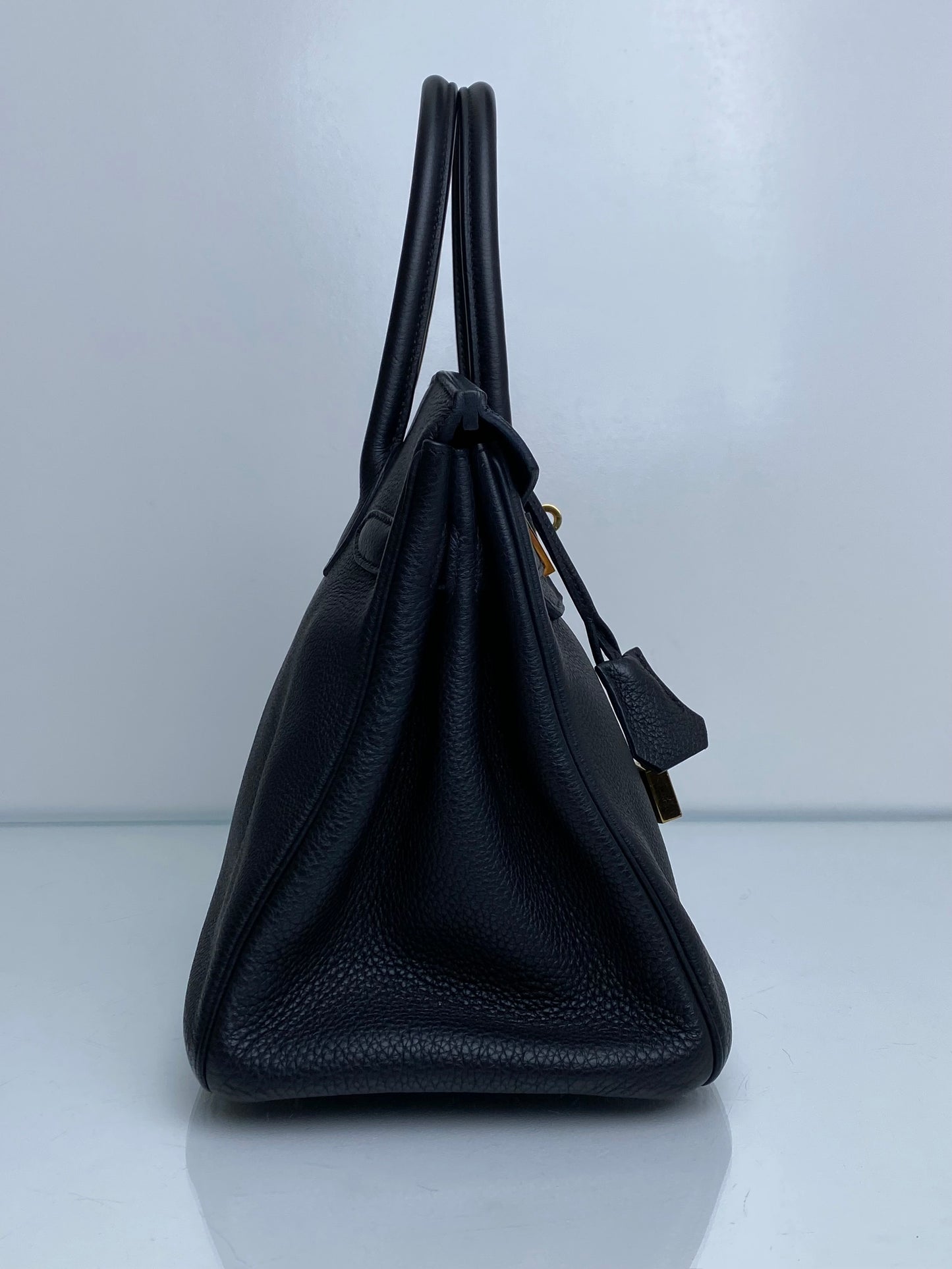 Hermes Birkin 30 Black Togo GHW #R