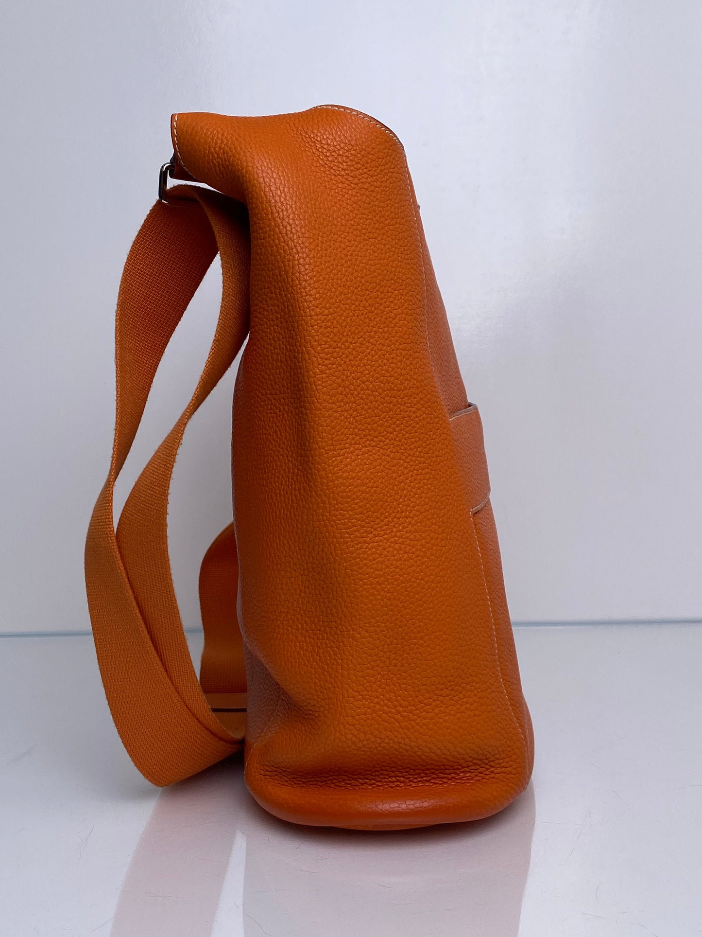 Hermes Good News Orange Clemence PHW #L