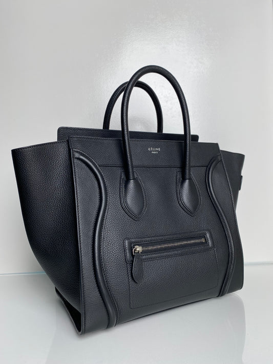 Celine Black Micro Luggage Bag