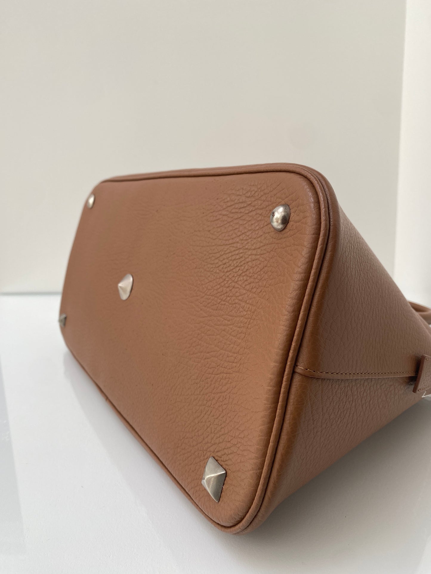 Maison Margiela Brown Zip Top Tote