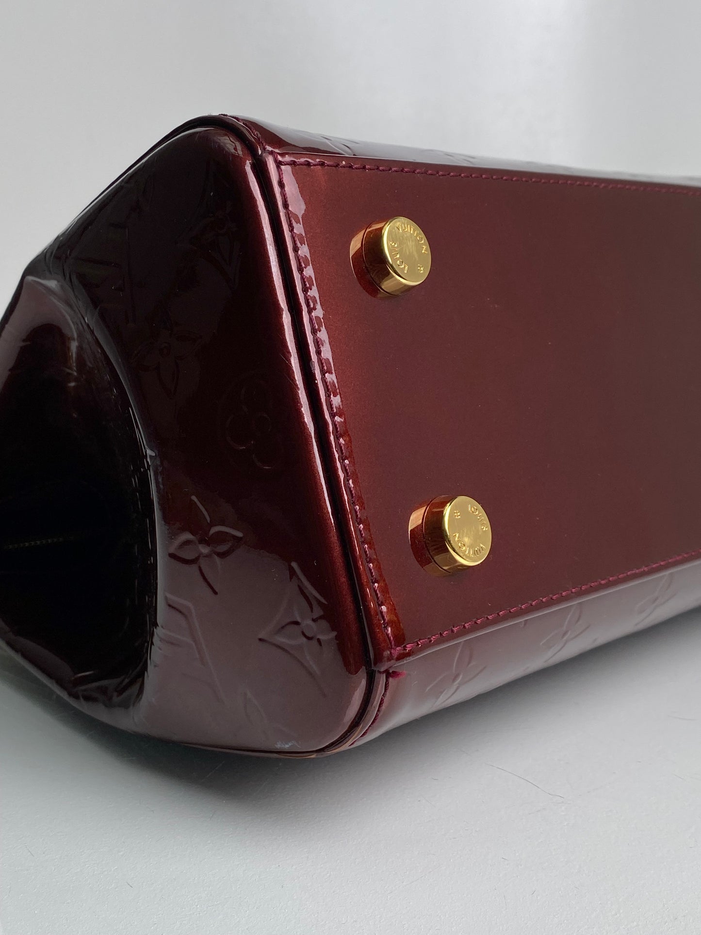 Louis Vuitton Rouge Fauviste Vernis Brea MM Bag GHW