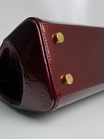 Louis Vuitton Rouge Fauviste Vernis Brea MM Bag GHW