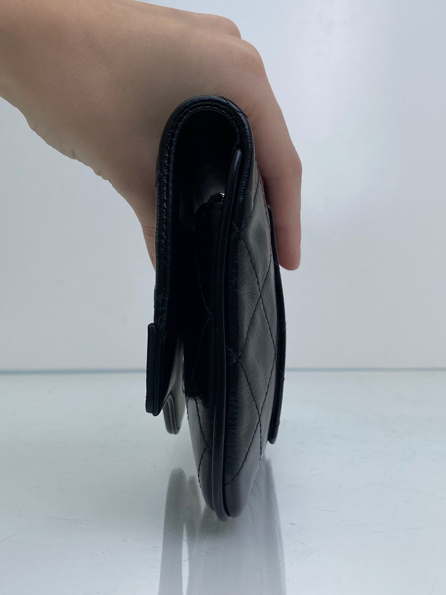 Chanel 31 Black Calfskin Clutch SHW