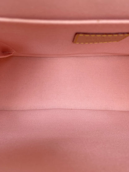 Louis Vuitton Marshmallow Monogram Vernis Biscayne Bay GM Bag