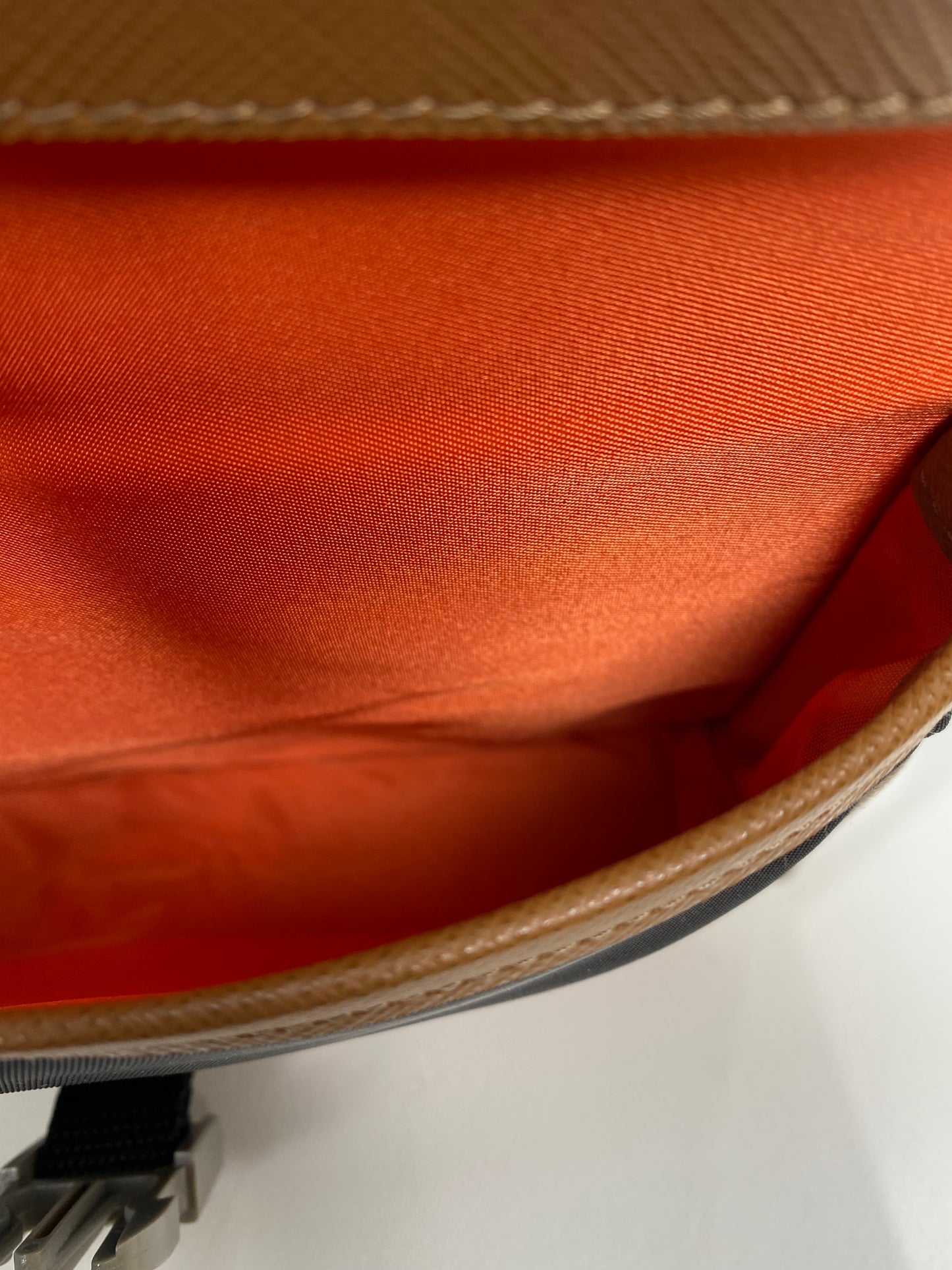 Prada Brown & Black Utility Bag