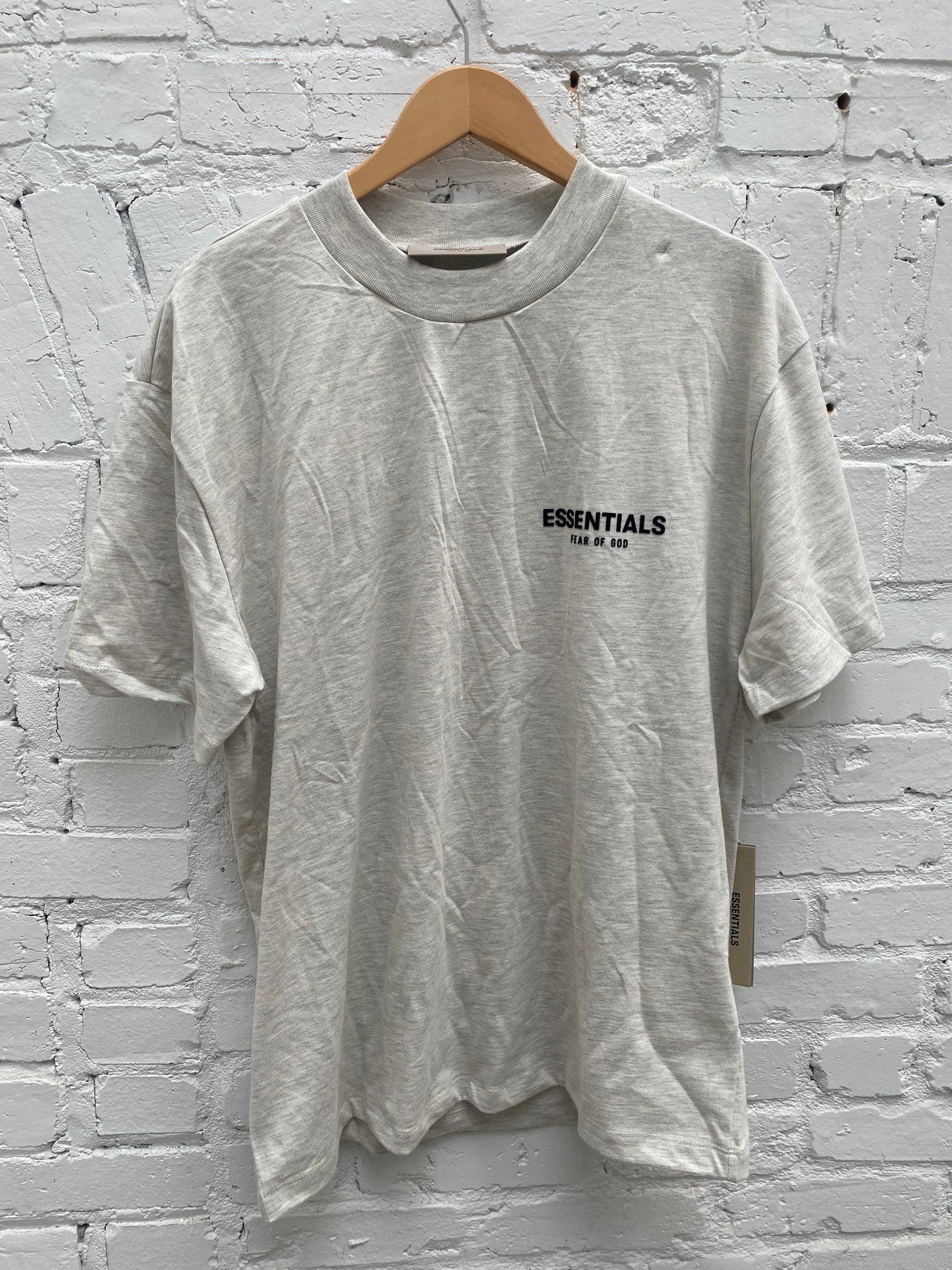 Essentials Light Oatmeal T-Shirt, S