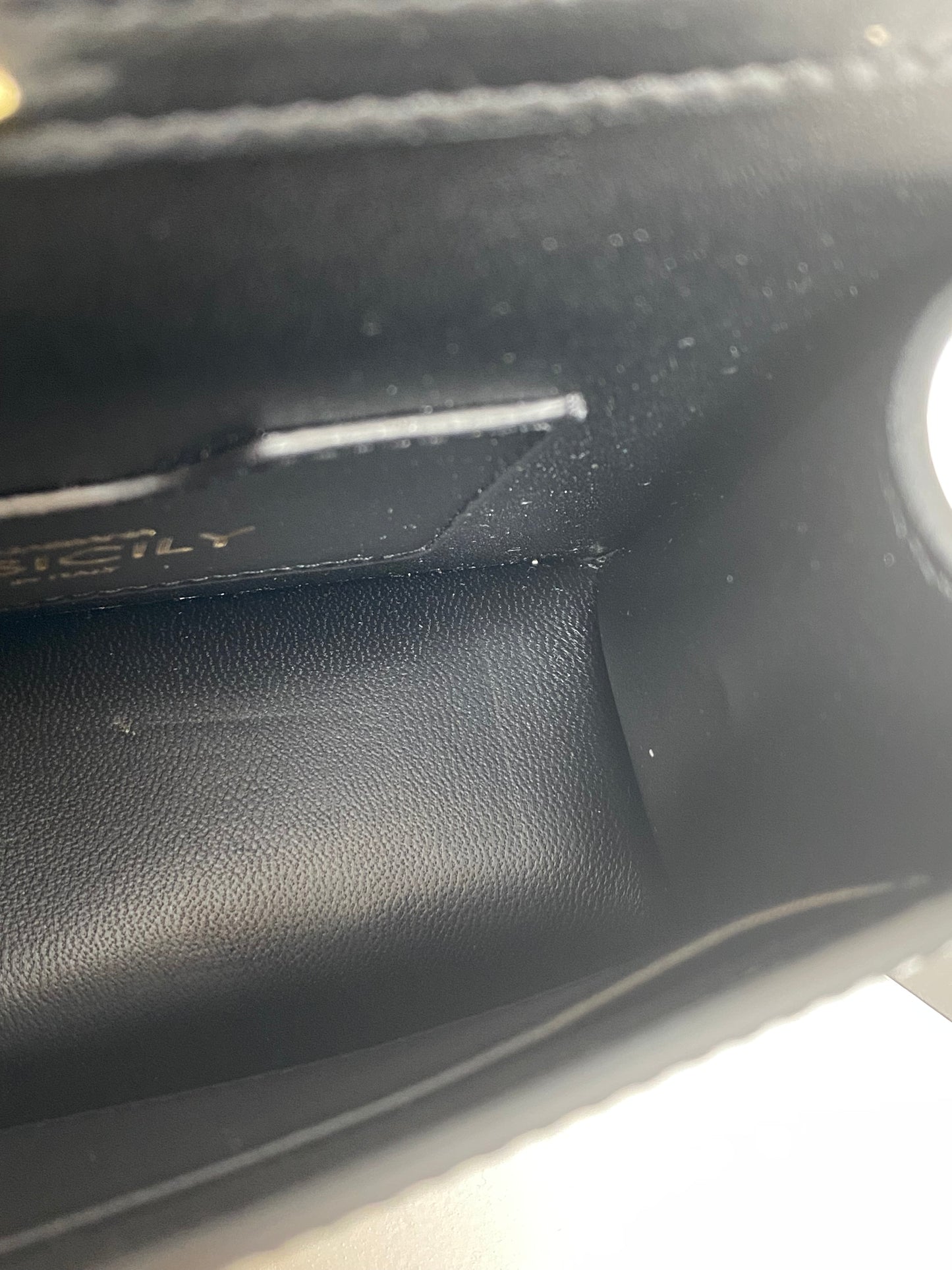 Dolce & Gabbana Black Patent & TTHW Plate Bag GHW