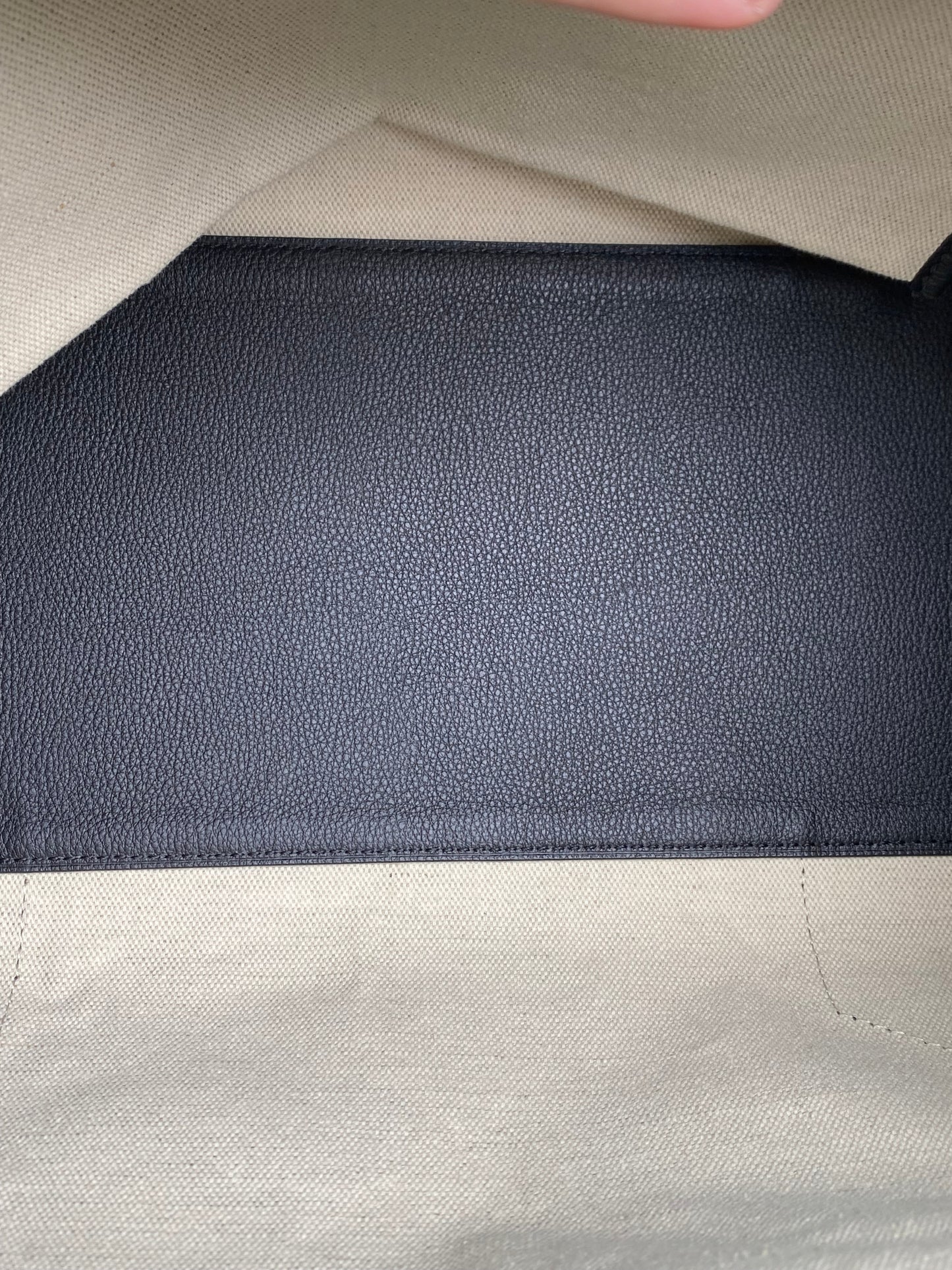 Goyard Black Goyardine Saigon Tote Bag SHW