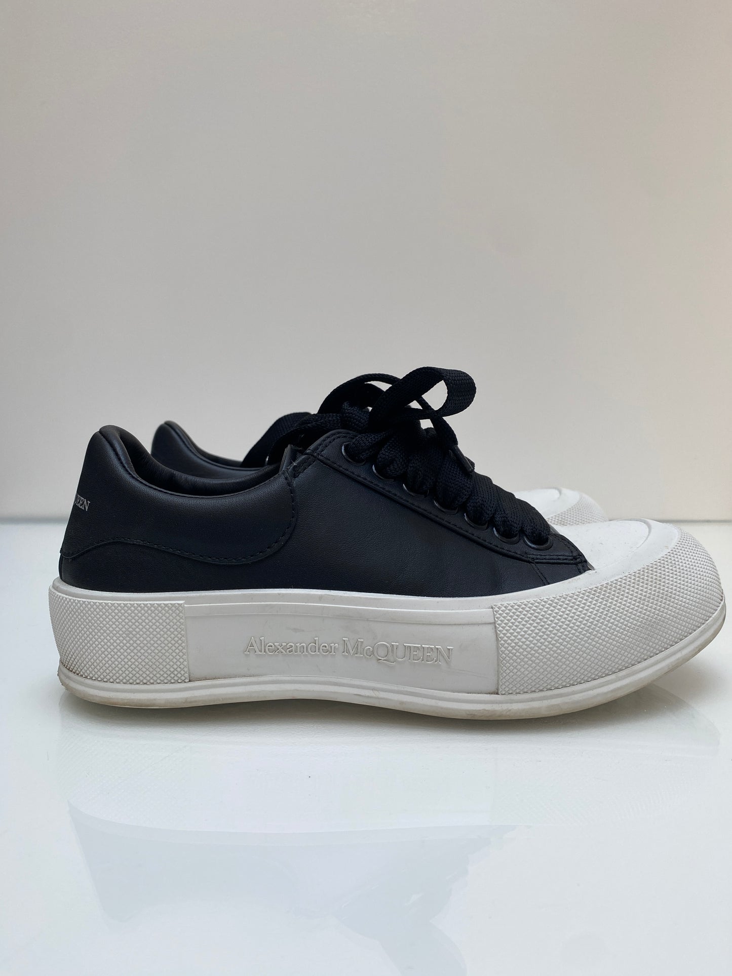 Alexander McQueen Black Sneakers, 37