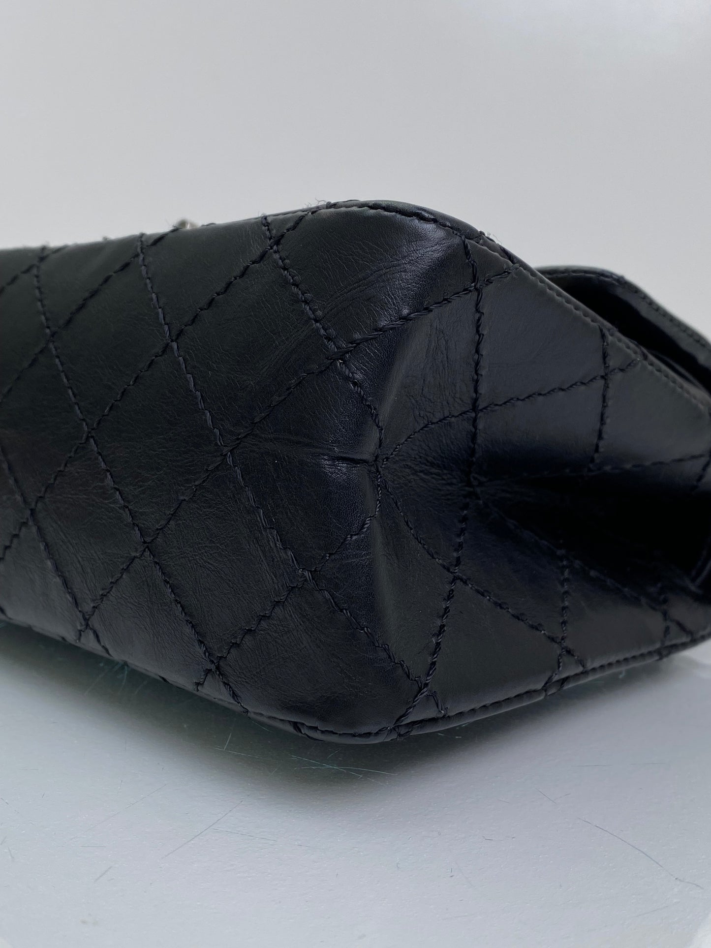 Chanel Black Small 2.55 Reissue Lucky Charms Calfskin Bag RHW