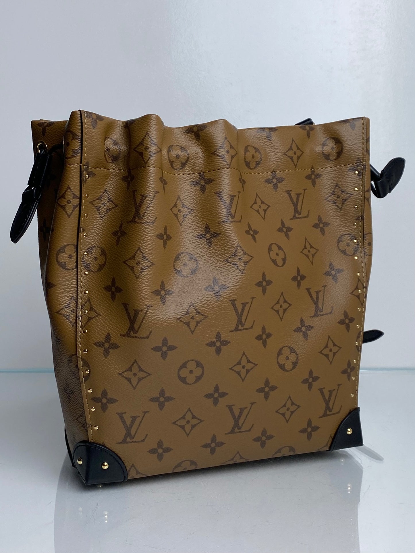 Louis Vuitton Noé Trunk PM Reverse Monogram Bag GHW
