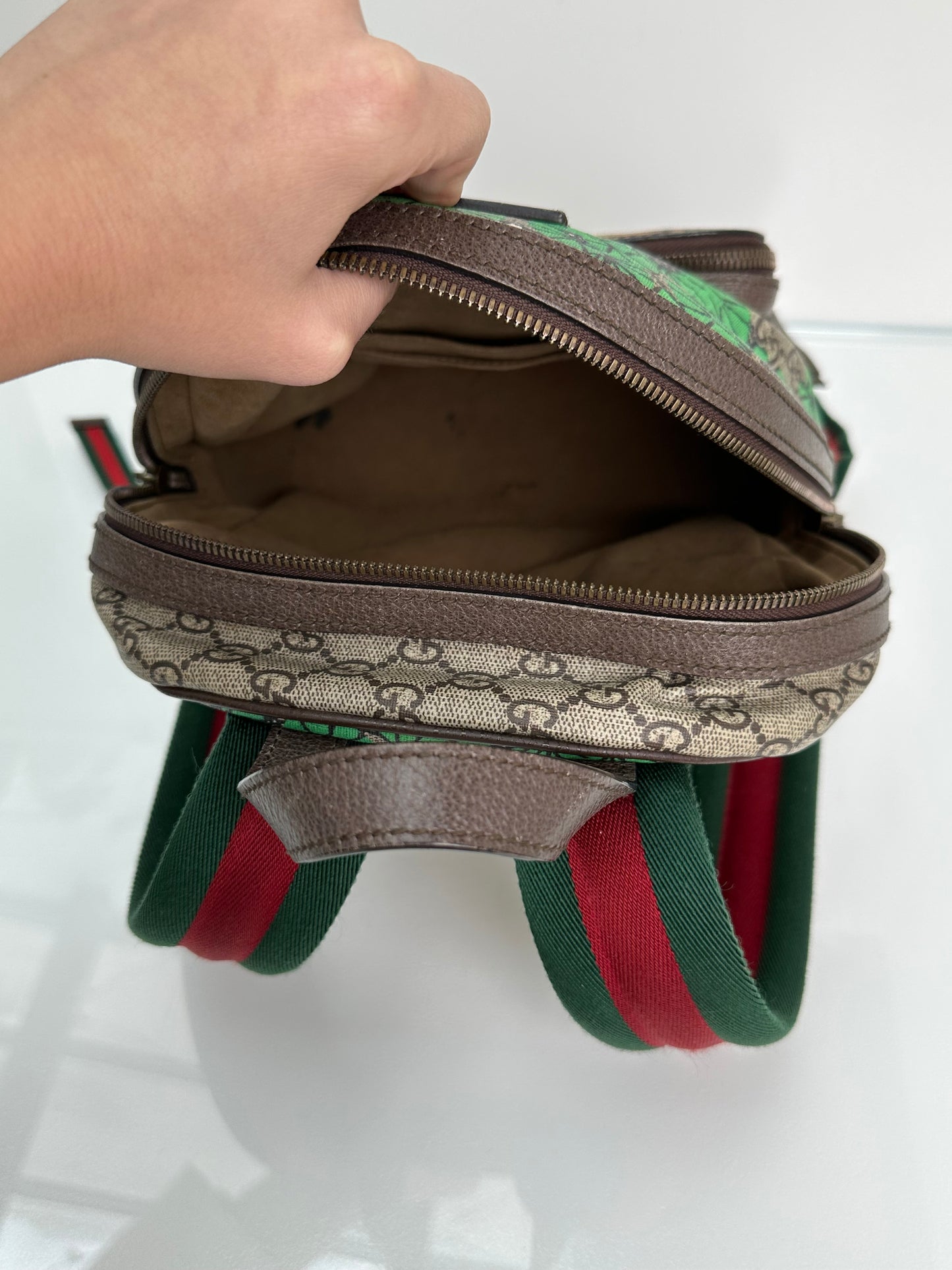 Gucci Supreme GG Bengal Backpack GHW