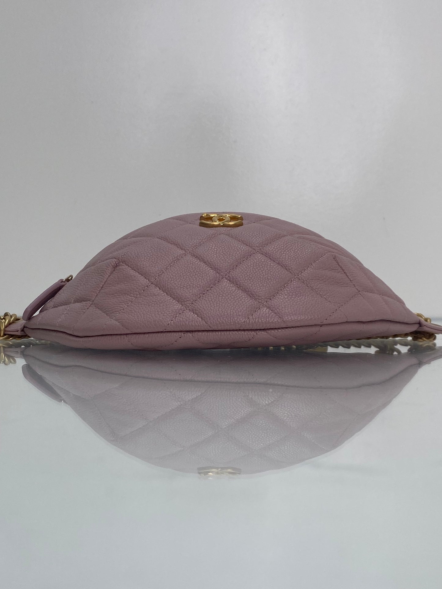 Chanel Pink Caviar Coco Crush Heart Bumbag GHW