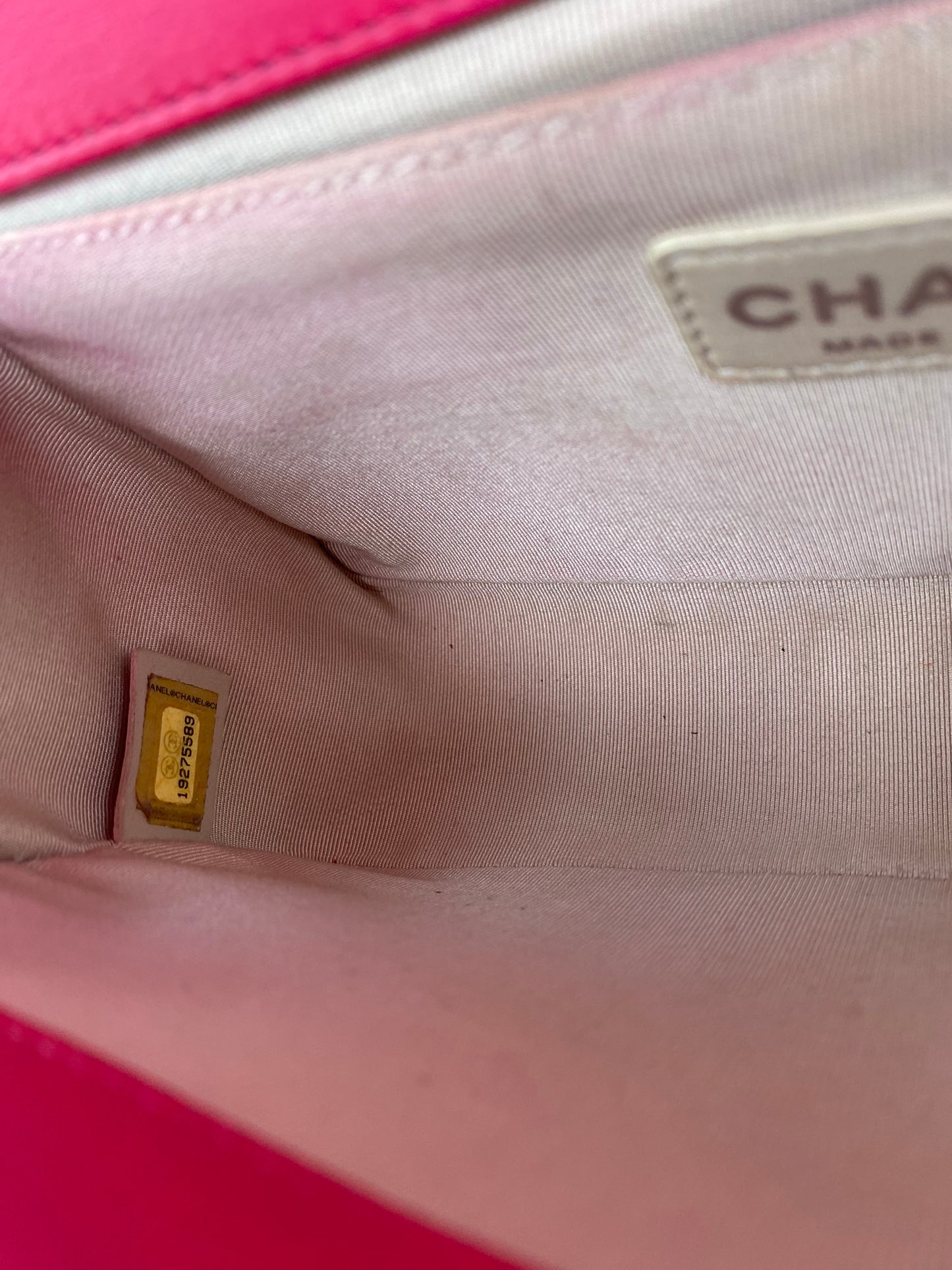 Chanel Pink Quilted Medium Boy Bag RHW